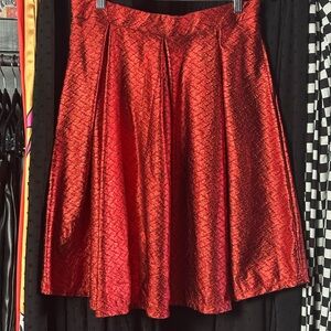 Lularoe Elegant collection Red Skirt